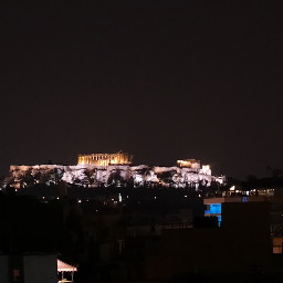 acropolis night athen greece photography