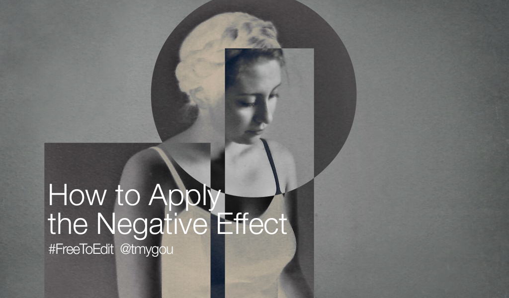 How to Apply the Negative Effect With PicsArt Create + Discover with