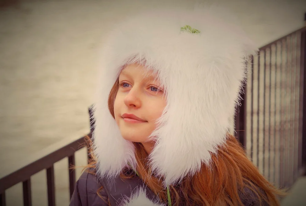 #winter #girl #lithuaniangirl #hat