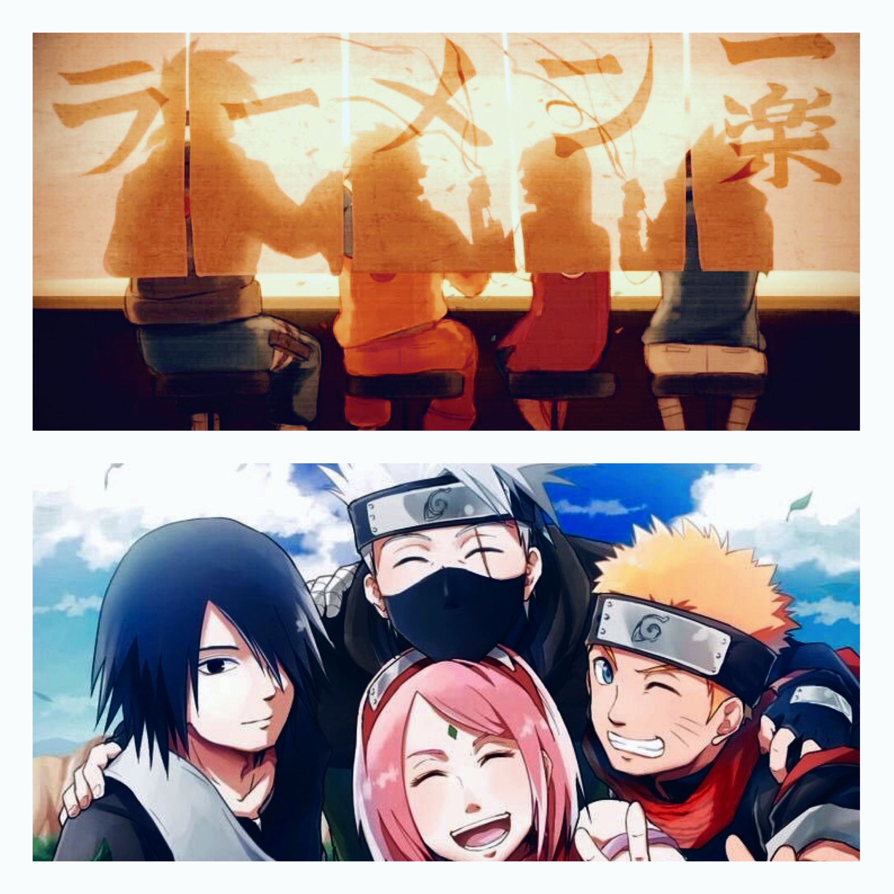 Team 7 Naruto And Sasuke And Sakura And Kakashi